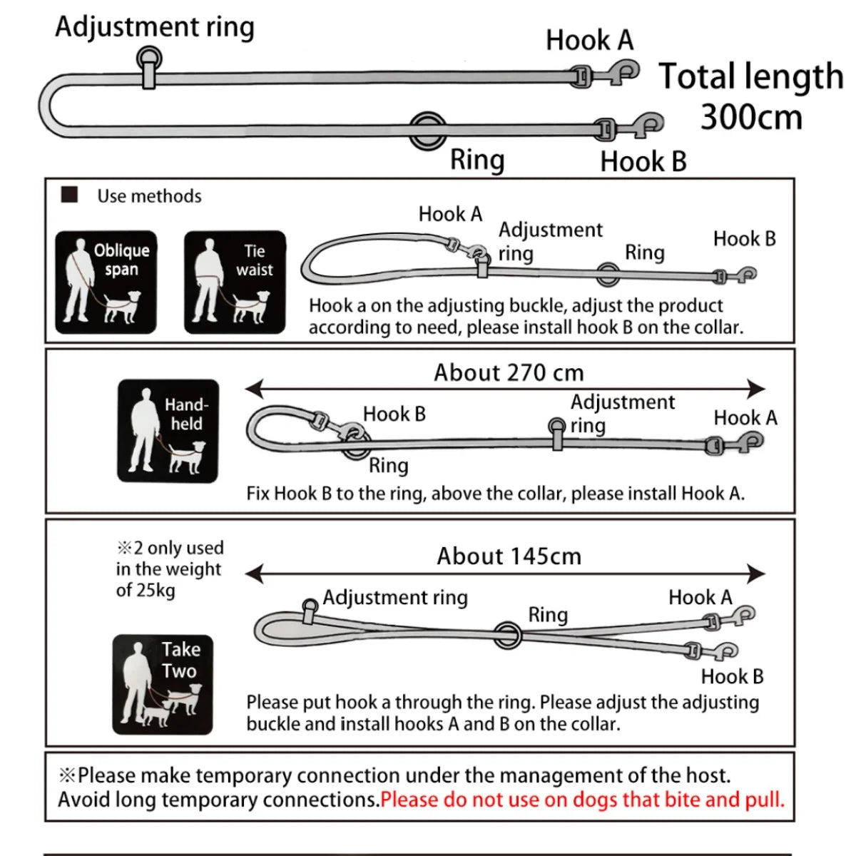 FlexiPaw Dual Dog Leash