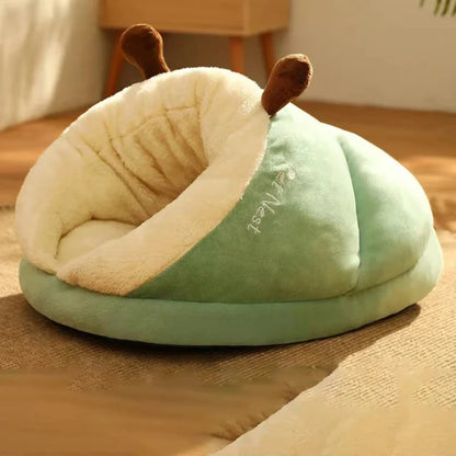 Cozy Slipper Dog Bed